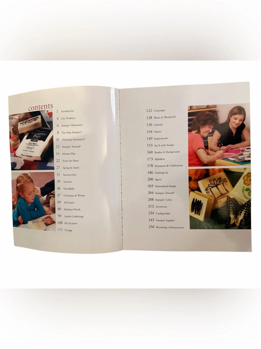 Stampin' Up! Idea Book & Catalog 2002-2003 Edition
